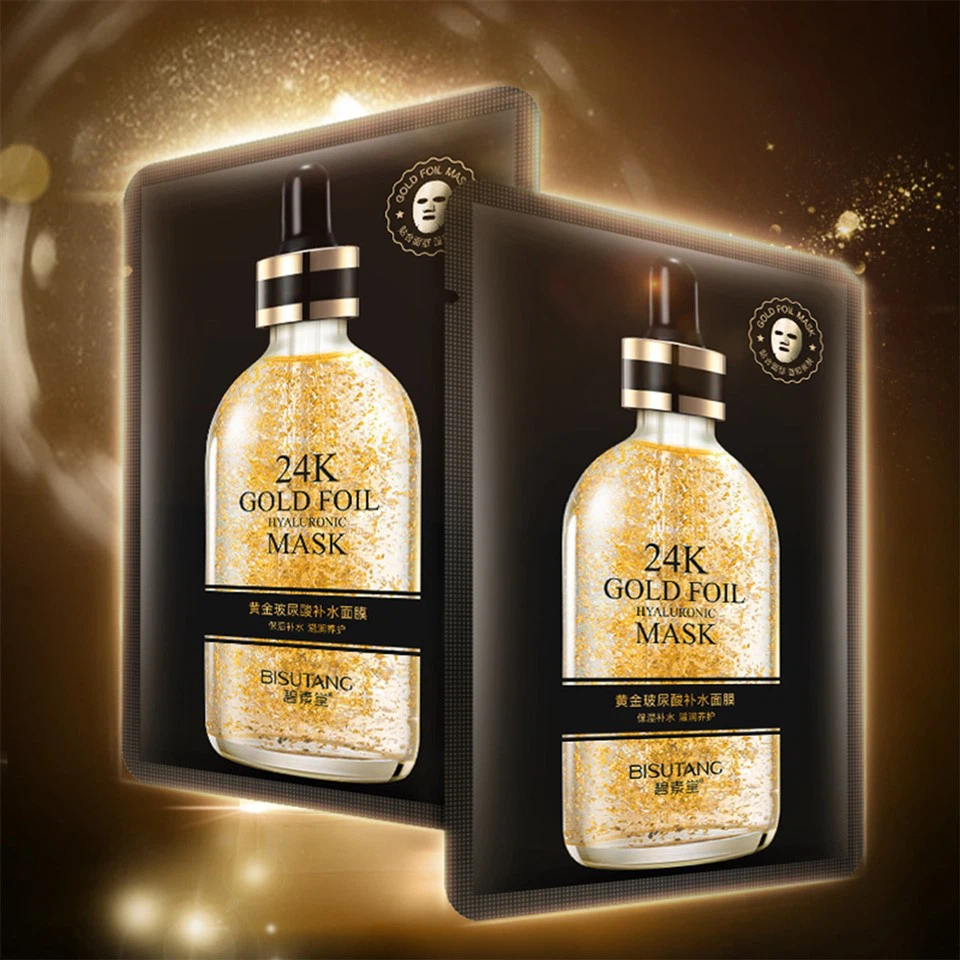 Mascarilla de oro de 24k